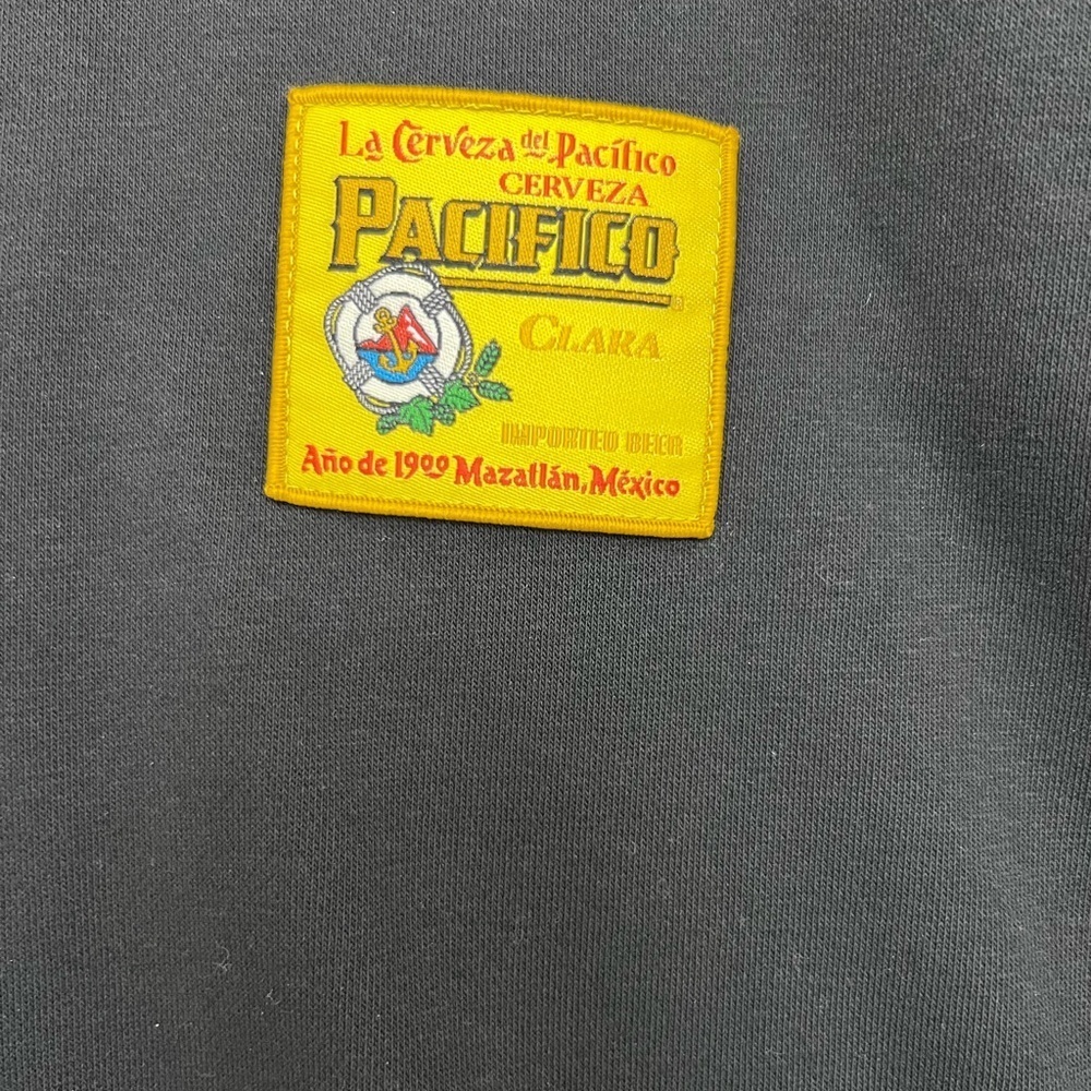 Quiksilver x Pacífico Black Crewneck Sweatshirt – Logo Patch Mens size small - Picture 5 of 8